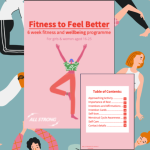 Fitness to Feel Better Ages 16-25
